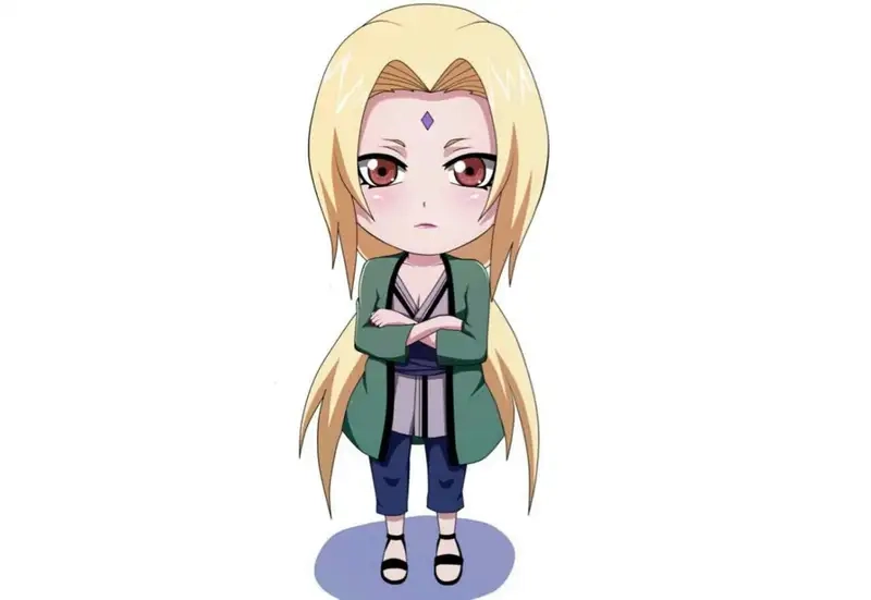 Ảnh chibi Tsunade là như thế nào thu hút