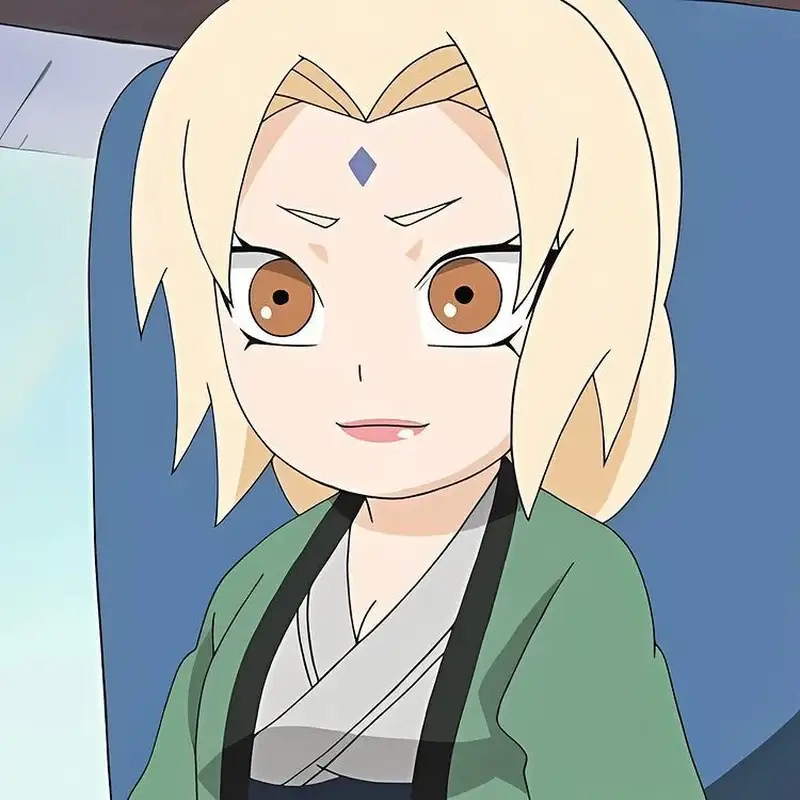 Khám phá Tsunade chibi dễ thương trong Naruto