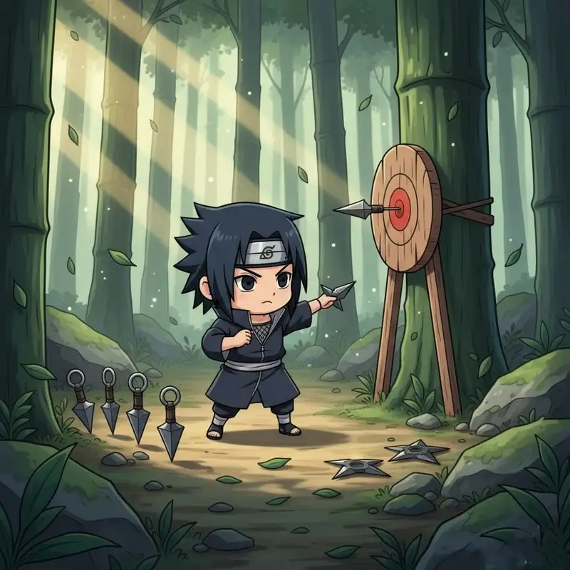 Khám phá Sasuke chibi kawaii siêu cute