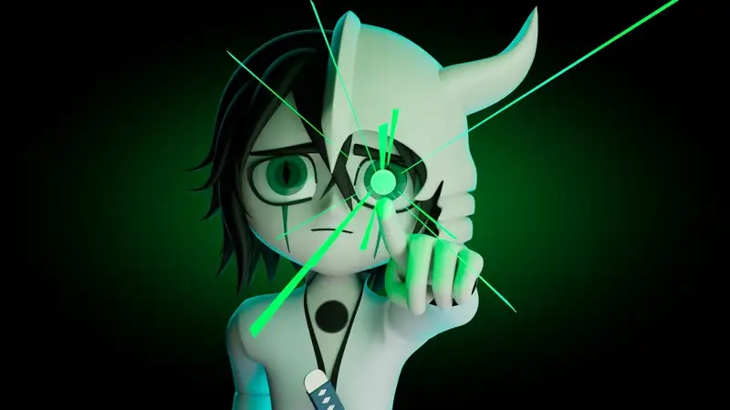 Thả tim cho chibi Ulquiorra Bleach độc lạ