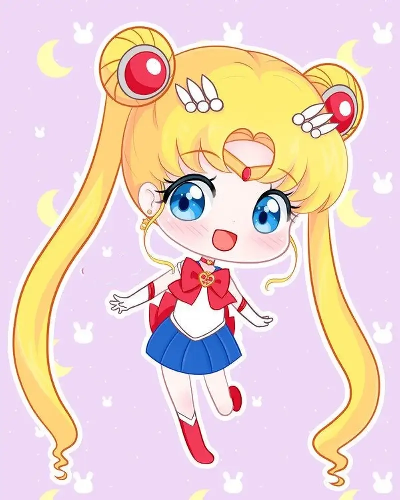 Một Usagi Tsukino nhỏ nhắn và đáng yêu