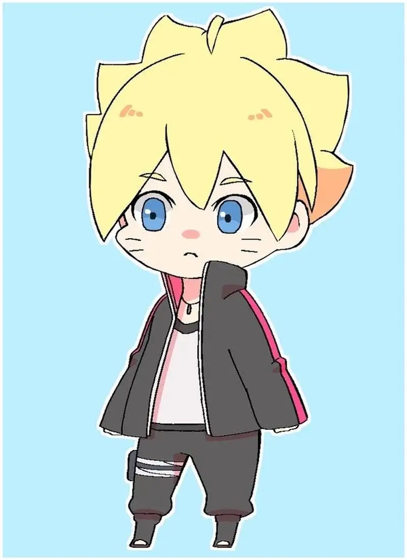 Thỏa thích với Boruto chibi dễ thương cực dễ thương