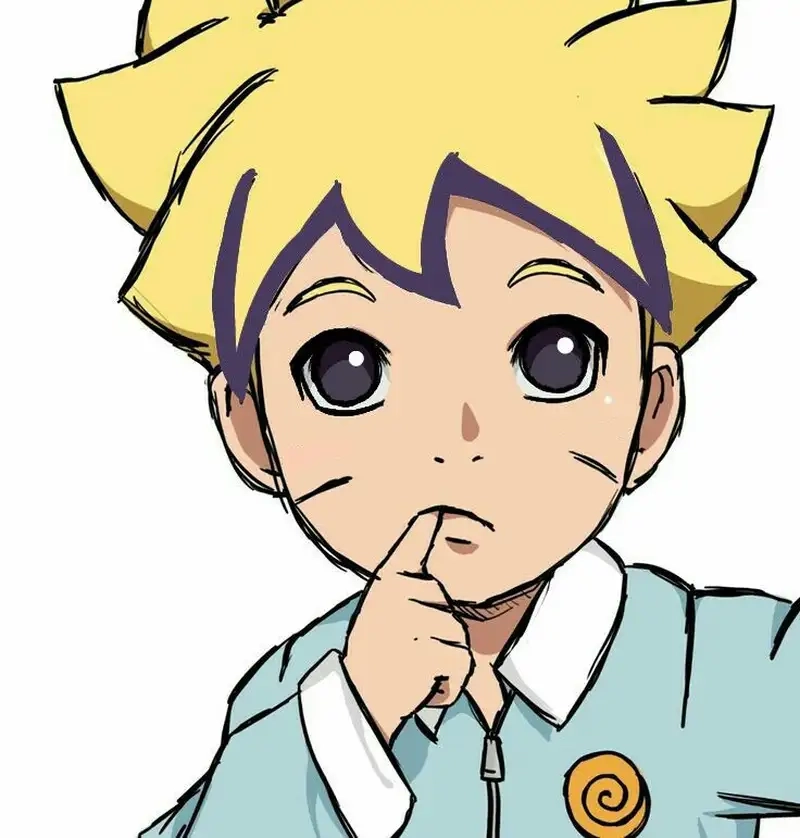Ngắm ảnh chibi Boruto Uzumaki cực đáng yêu