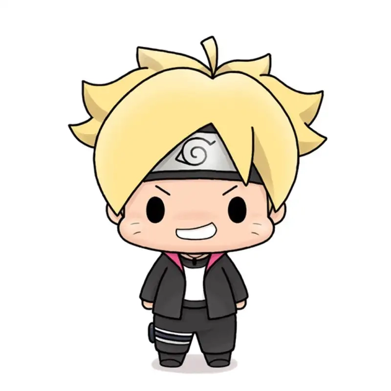 Khám phá Boruto chibi cute phong cách dễ thương