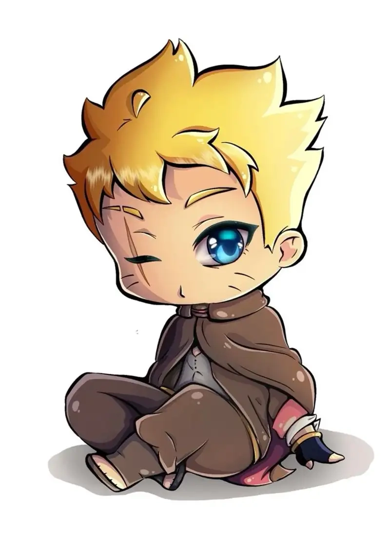 Cập nhật Boruto chibi avatar phong cách siêu cute