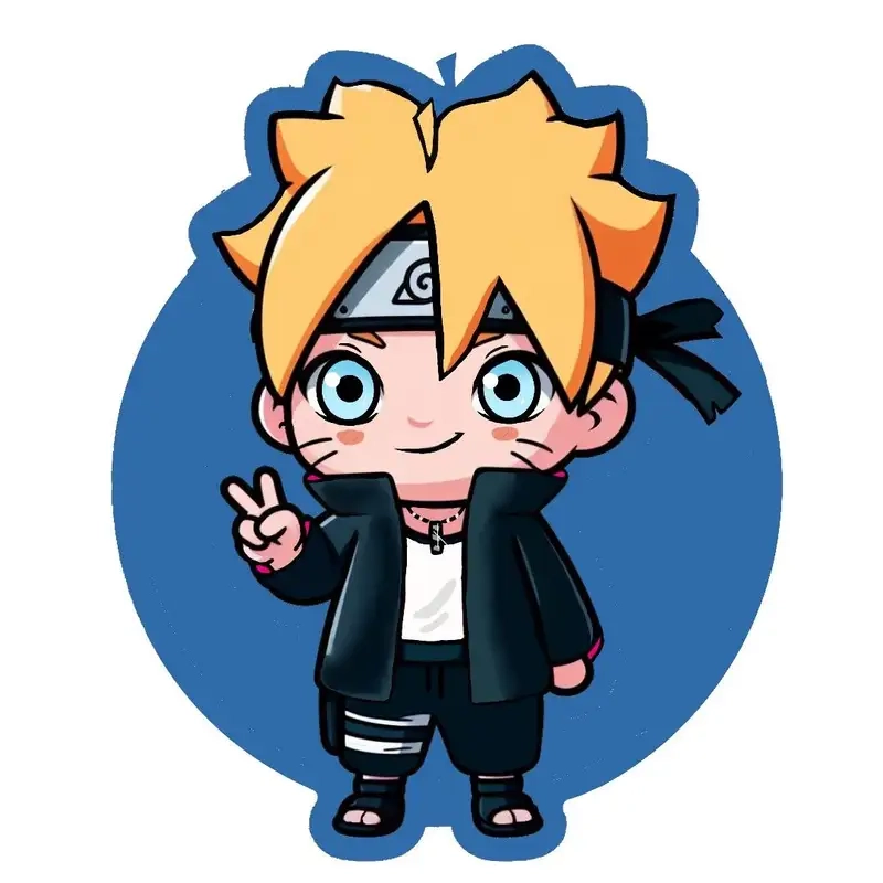Xem Boruto Uzumaki hoạt hình chibi sinh động tuyệt vời