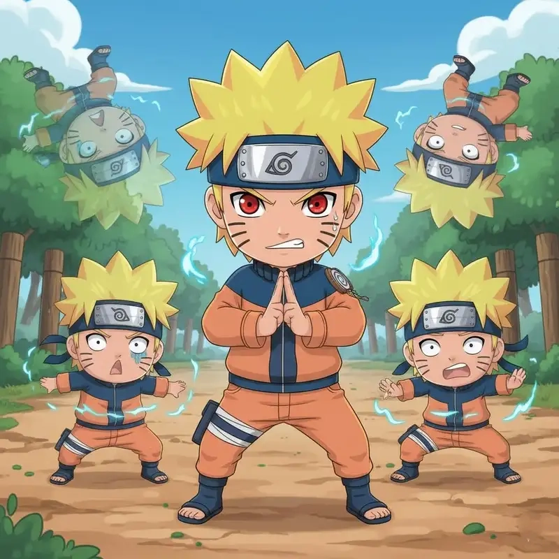 Khám phá Naruto chibi dễ thương vui nhộn và dễ yêu
