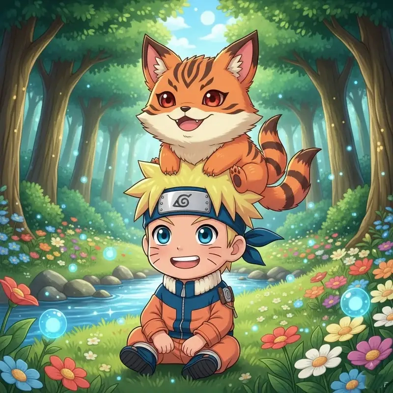 Khám phá Naruto chibi đáng yêu đáng yêu mọi lúc