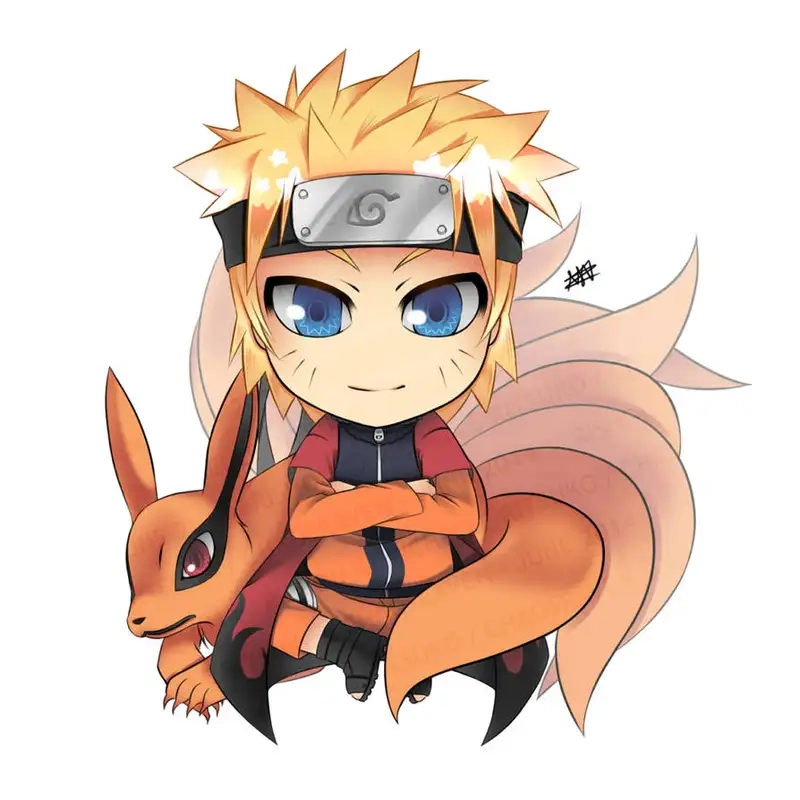 Tận hưởng Hình vẽ chibi Naruto dễ thương hấp dẫn và dễ yêu
