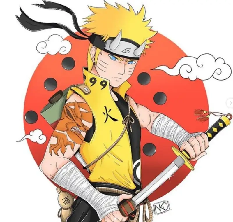 Ngắm nhìn Ảnh chibi Naruto Uzumaki cute mọi góc độ