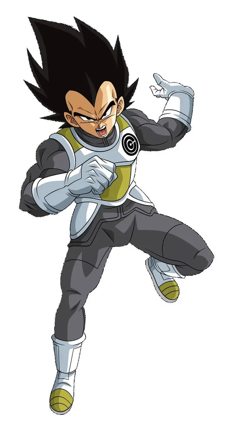 Xem hình chibi Vegeta siêu nhân chiến đấu mạnh mẽ