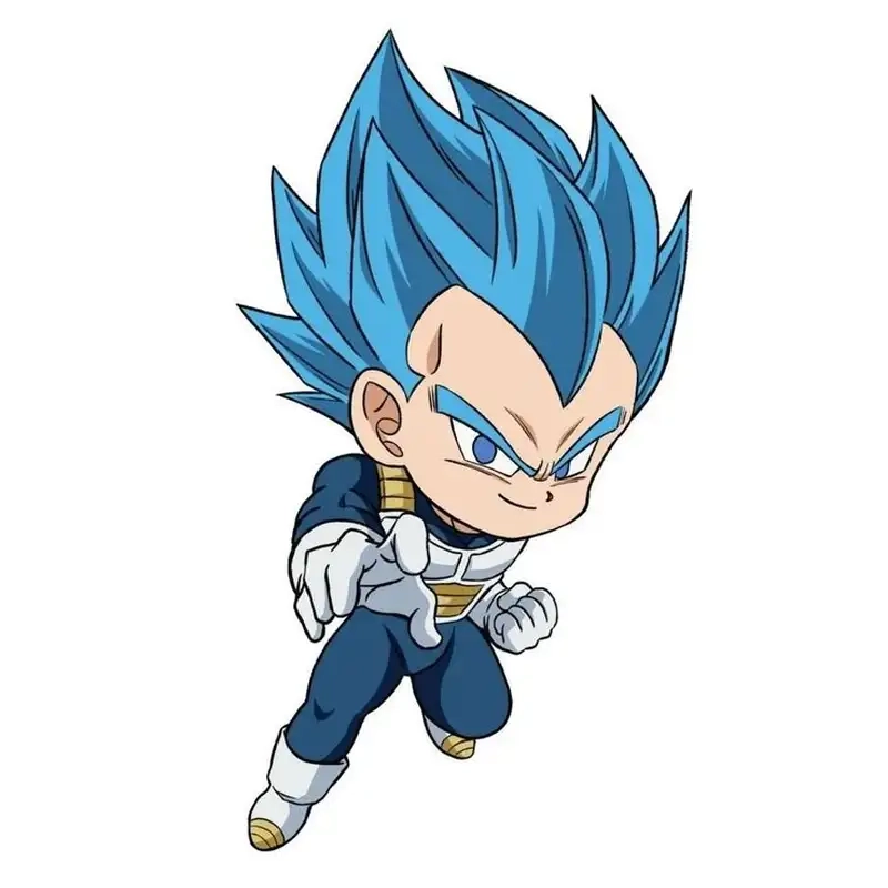 Chiêm ngưỡng hình chibi Vegeta siêu dễ thương