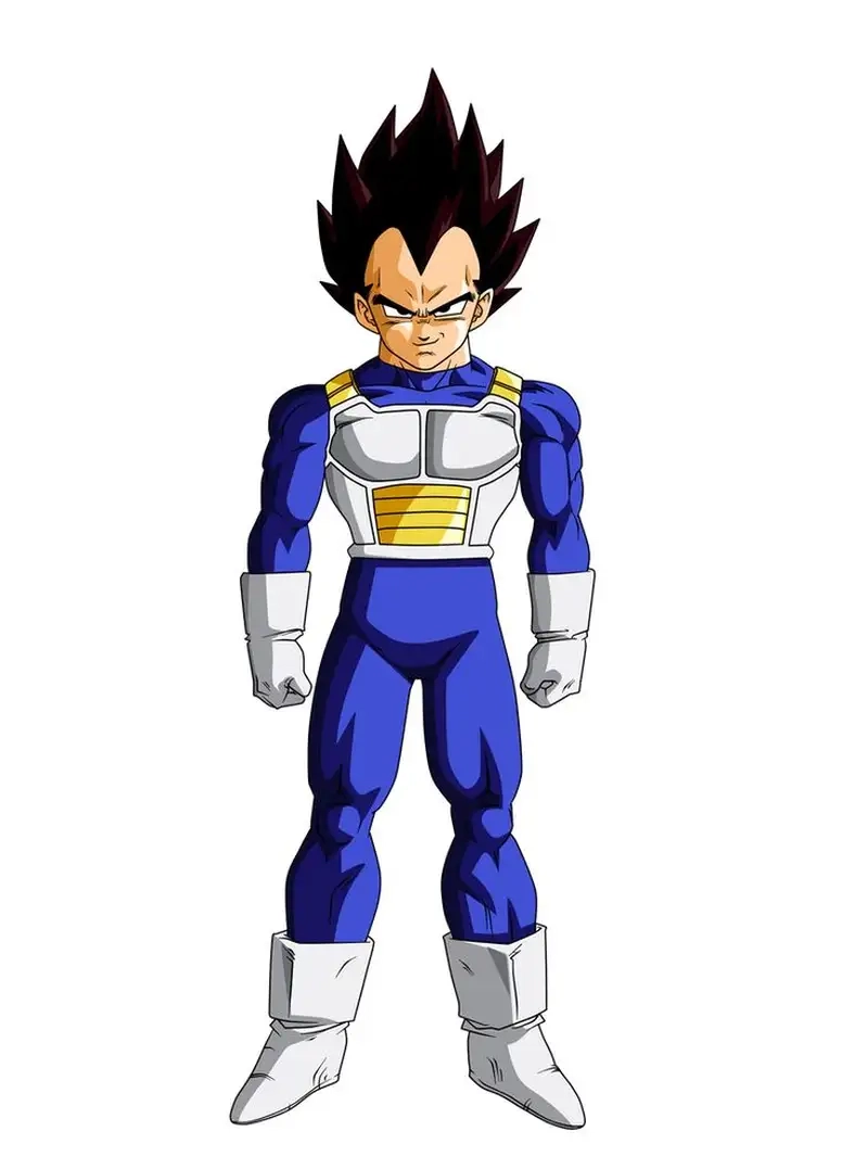 Ngắm Vegeta chibi đáng yêu nổi bật giữa bạn bè