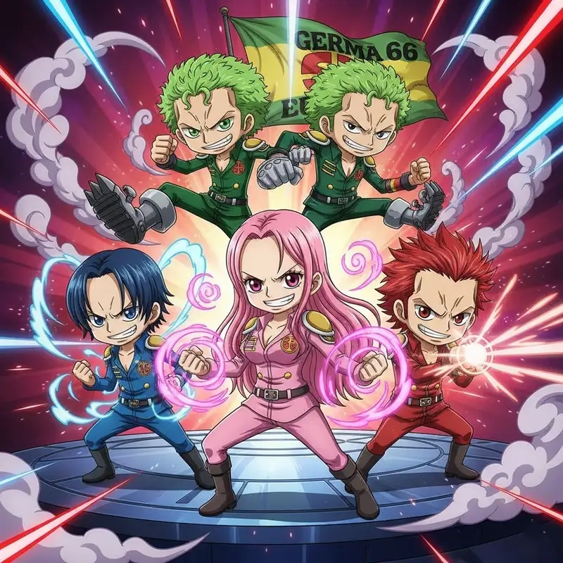 Khám phá phong cách nghệ thuật Vinsmoke Reiju art