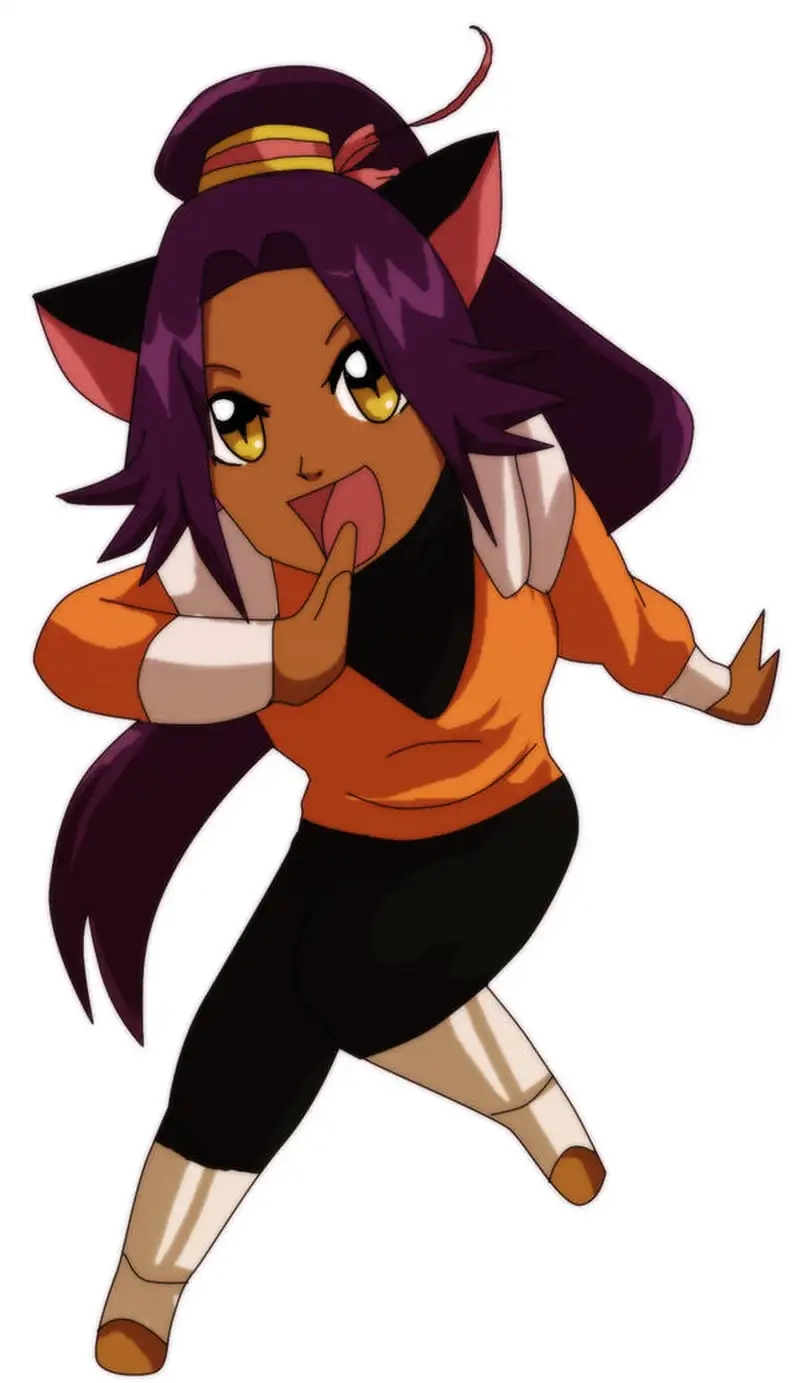 Ảnh chibi Yoruichi Shihoin là như thế nào
