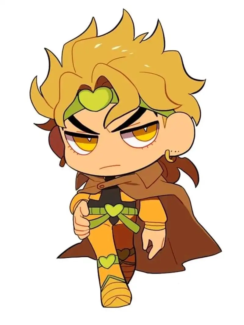 Chiêm ngưỡng ảnh Dio Brando kiểu chibi ấn tượng