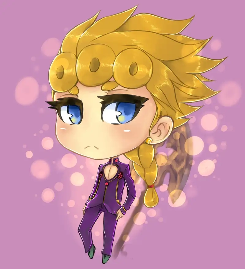 Sáng tạo với Giorno Giovanna chibi vector linh hoạt