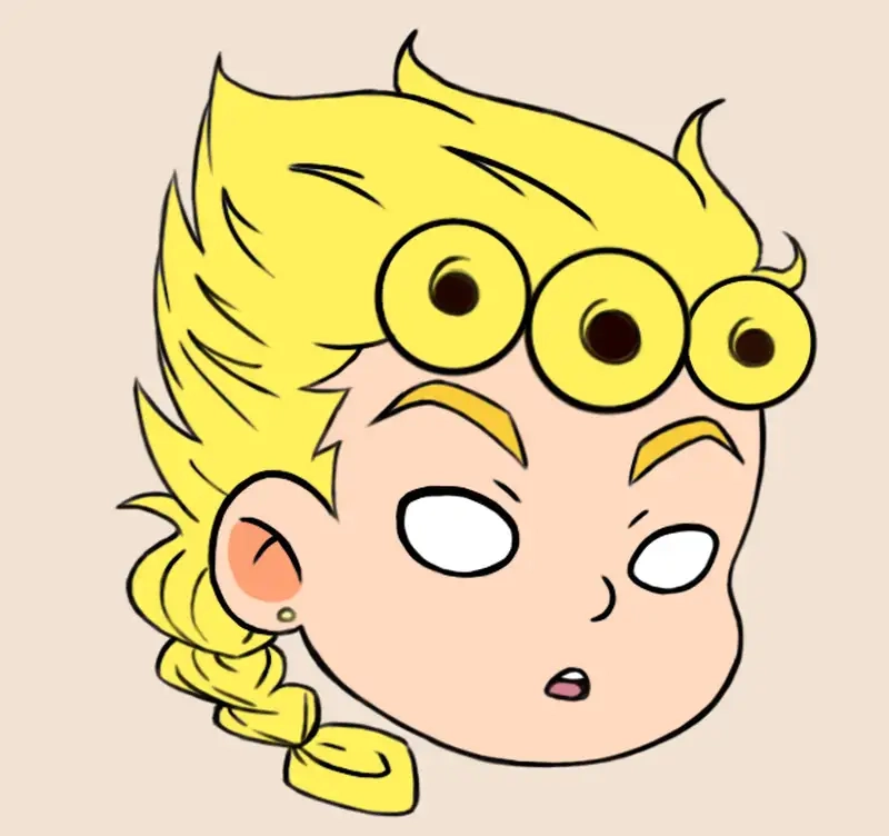 Ảnh chibi Giorno Giovanna là như thế nào hấp dẫn