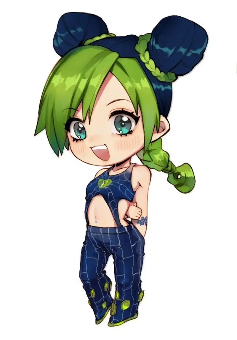 Phiên bản chibi Jolyne cute đáng yêu