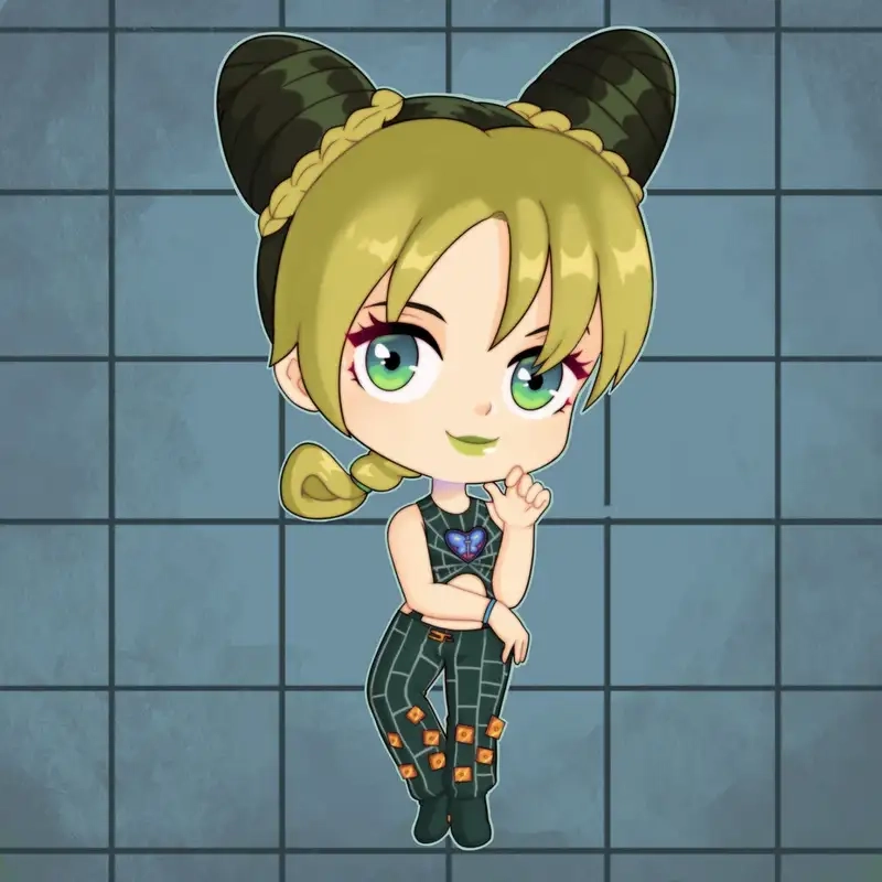 Chiêm ngưỡng hình chibi Jolyne Kujo đẹp