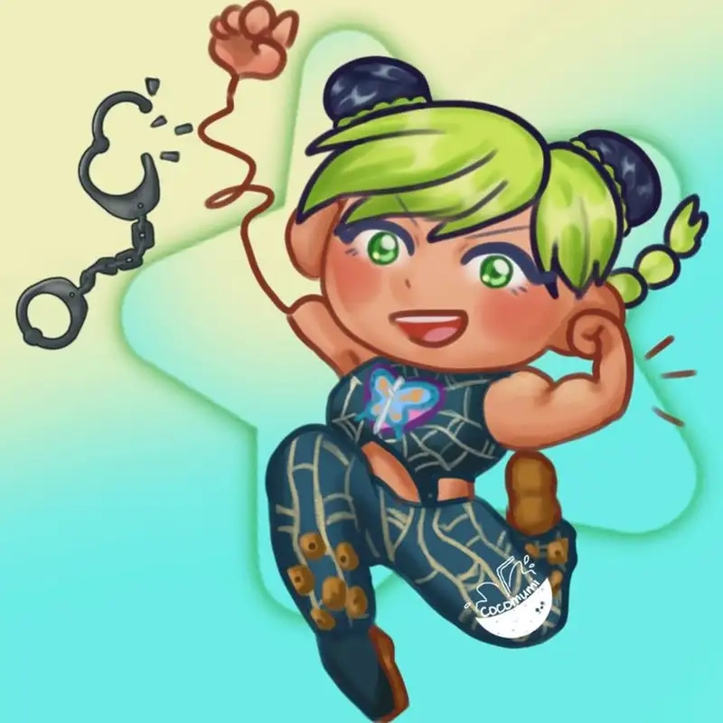 Tải hình nền chibi Jolyne độc đáo
