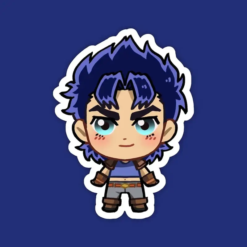 Sưu tầm chibi Jonathan Joestar vector tiện in ấn
