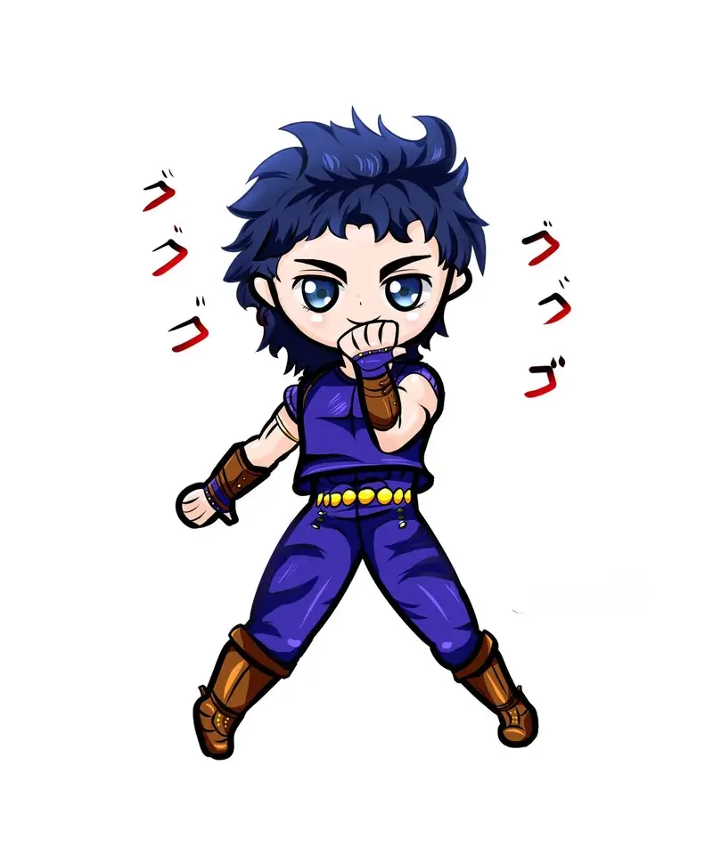 Download chibi JoJo Jonathan Joestar PNG nhanh chóng