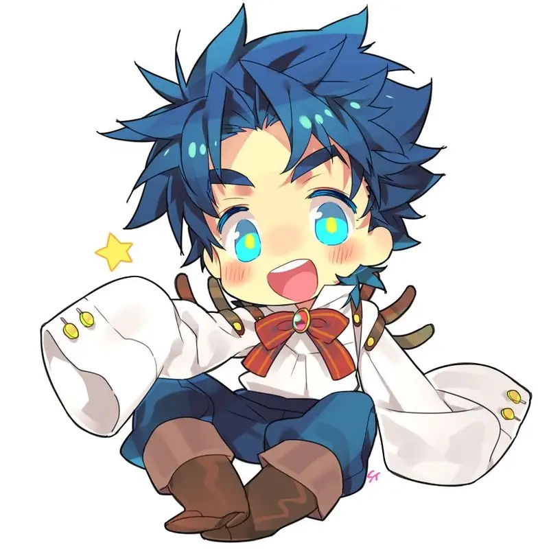 Chiêm ngưỡng hình chibi Jonathan Joestar độc đáo