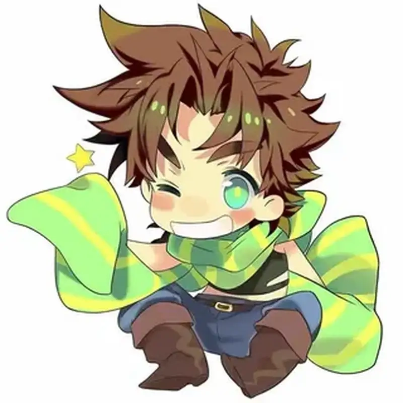 Sưu tầm Joseph Joestar chibi vector độc đáo