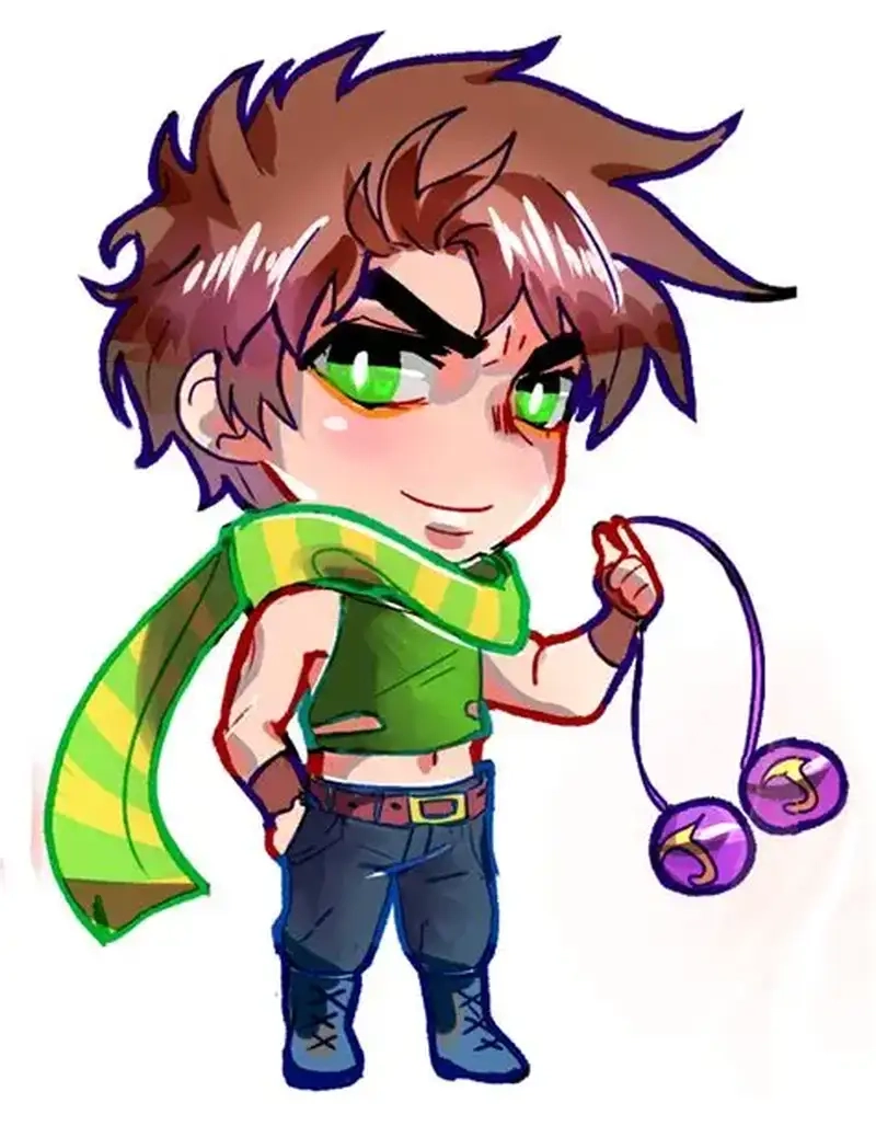 Tải về Joseph Joestar chibi PNG chất lượng cao