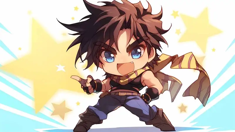 Cập nhật Joseph Joestar chibi avatar cho profile