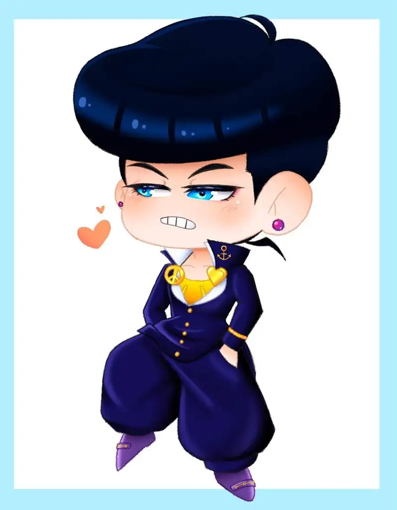 Tải Josuke chibi PNG transparent tiện dụng