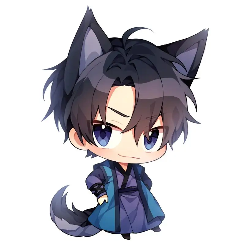 Khám phá fanart Miroku chibi ấn tượng