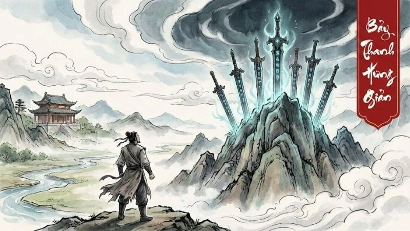Bảy thanh hung giản mở ra truyền thuyết kiếm linh cổ