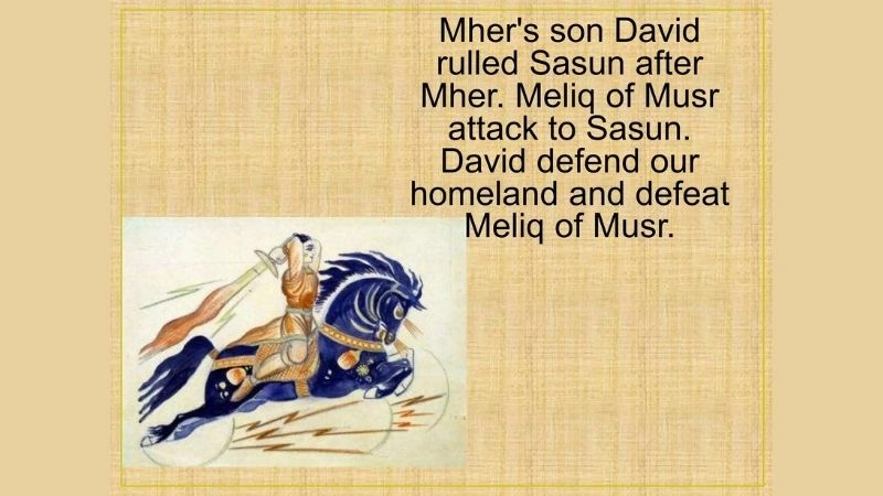 Sử thi David xứ Sasun hình tượng anh hùng huyền thoại