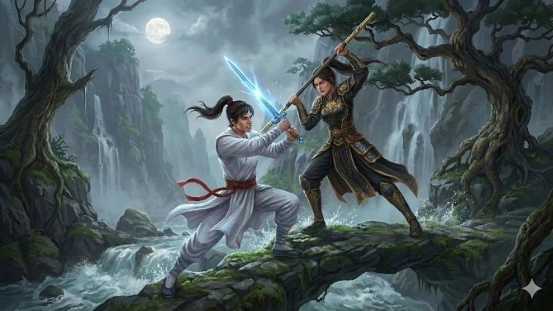 Hậu duệ kiếm thần vung kiếm phá tan màn đêm nghịch cảnh