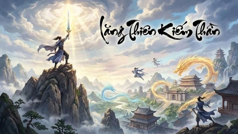 Lăng thiên kiếm thần tung hoành cửu châu với kiếm ý tuyệt thế