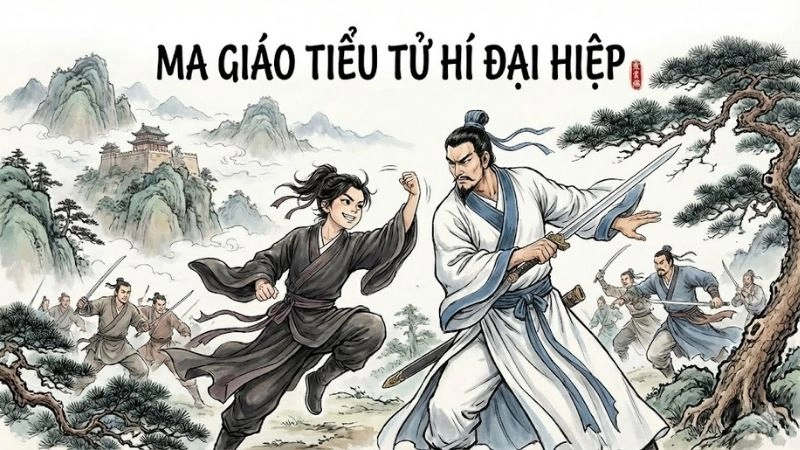 Ma giáo tiểu tử hí đại hiệp cuộc đối đầu làm rung chuyển võ lâm