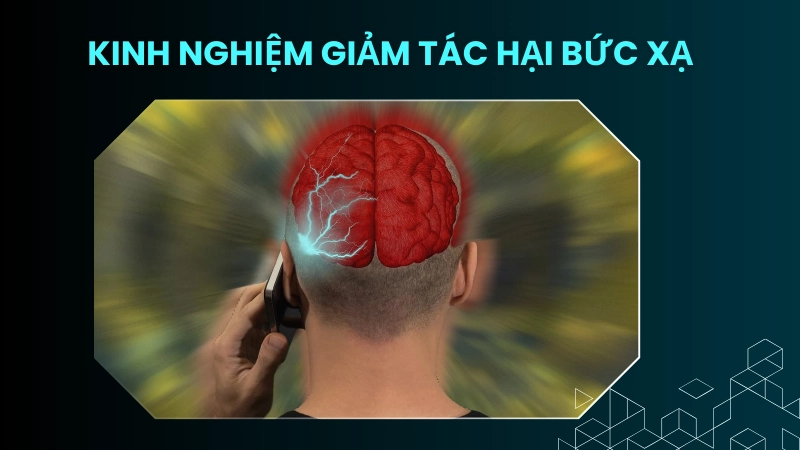 Giữ khoảng cách an toàn giúp giảm thiểu phơi nhiễm bức xạ
