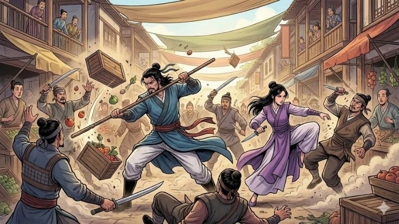 Thâu hương cao thủ thân ảnh nhanh như gió khiến đối thủ kinh hãi