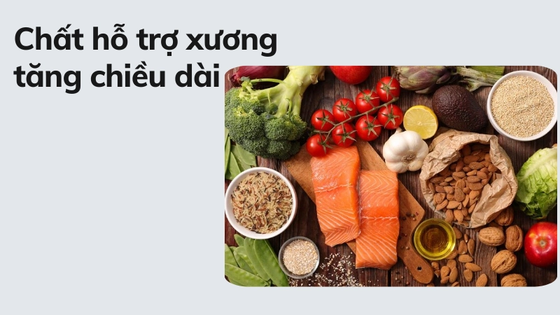 Nhóm chất vàng thúc đẩy xương dài ra