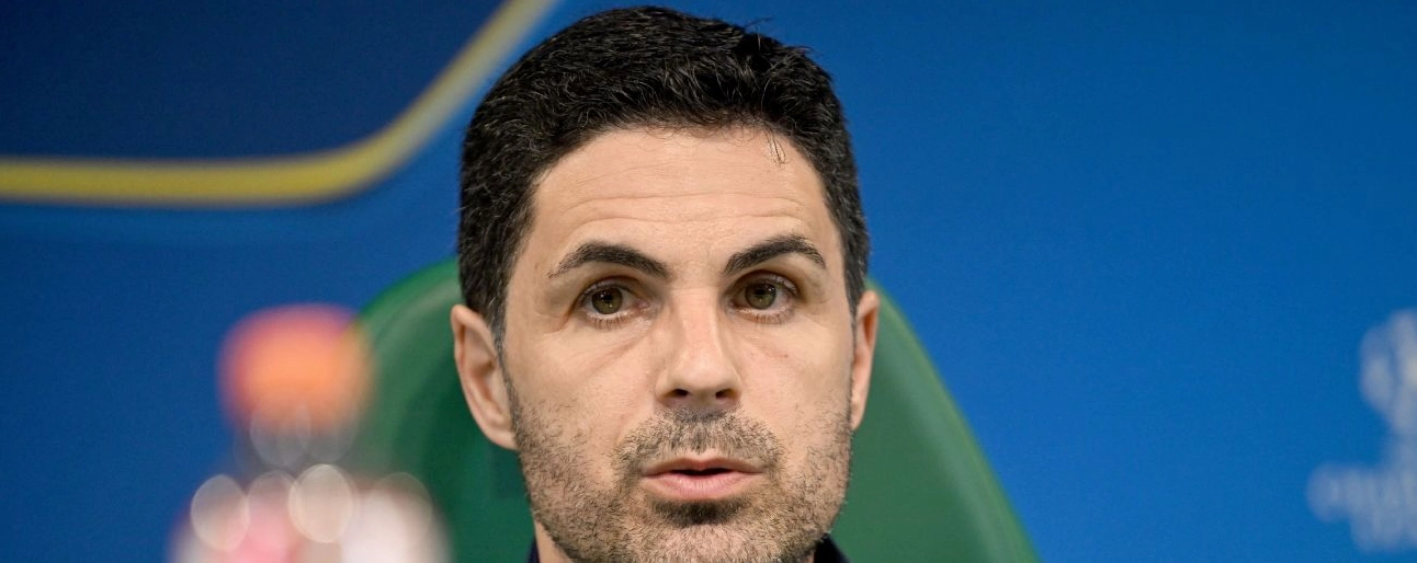 Arteta preaches calm ahead of Sporting quarterfinal