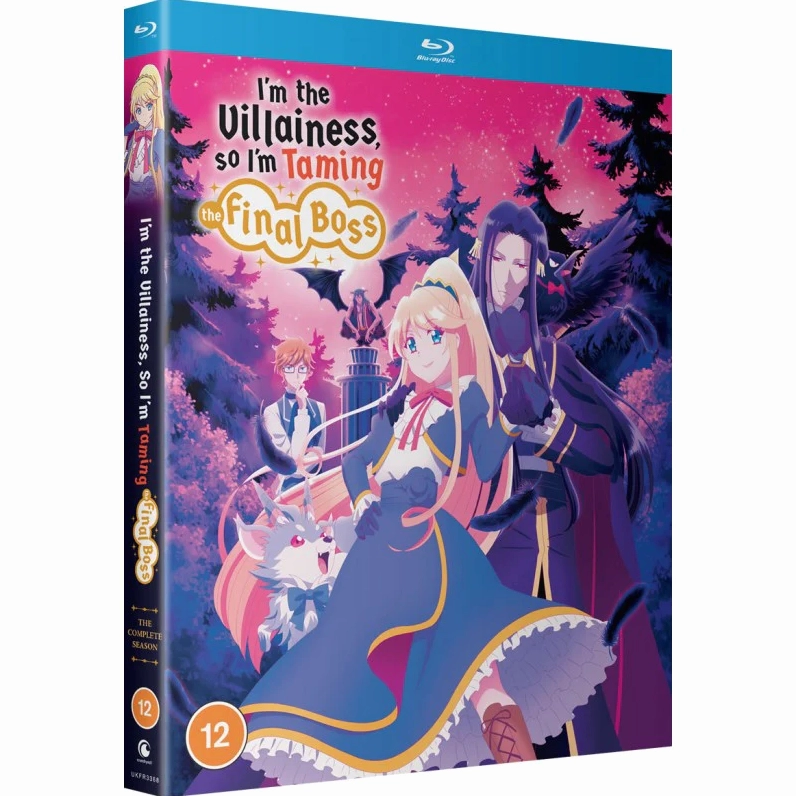 Bìa đĩa Blu-ray của anime I'm the Villainess So I'm Taming the Final Boss
