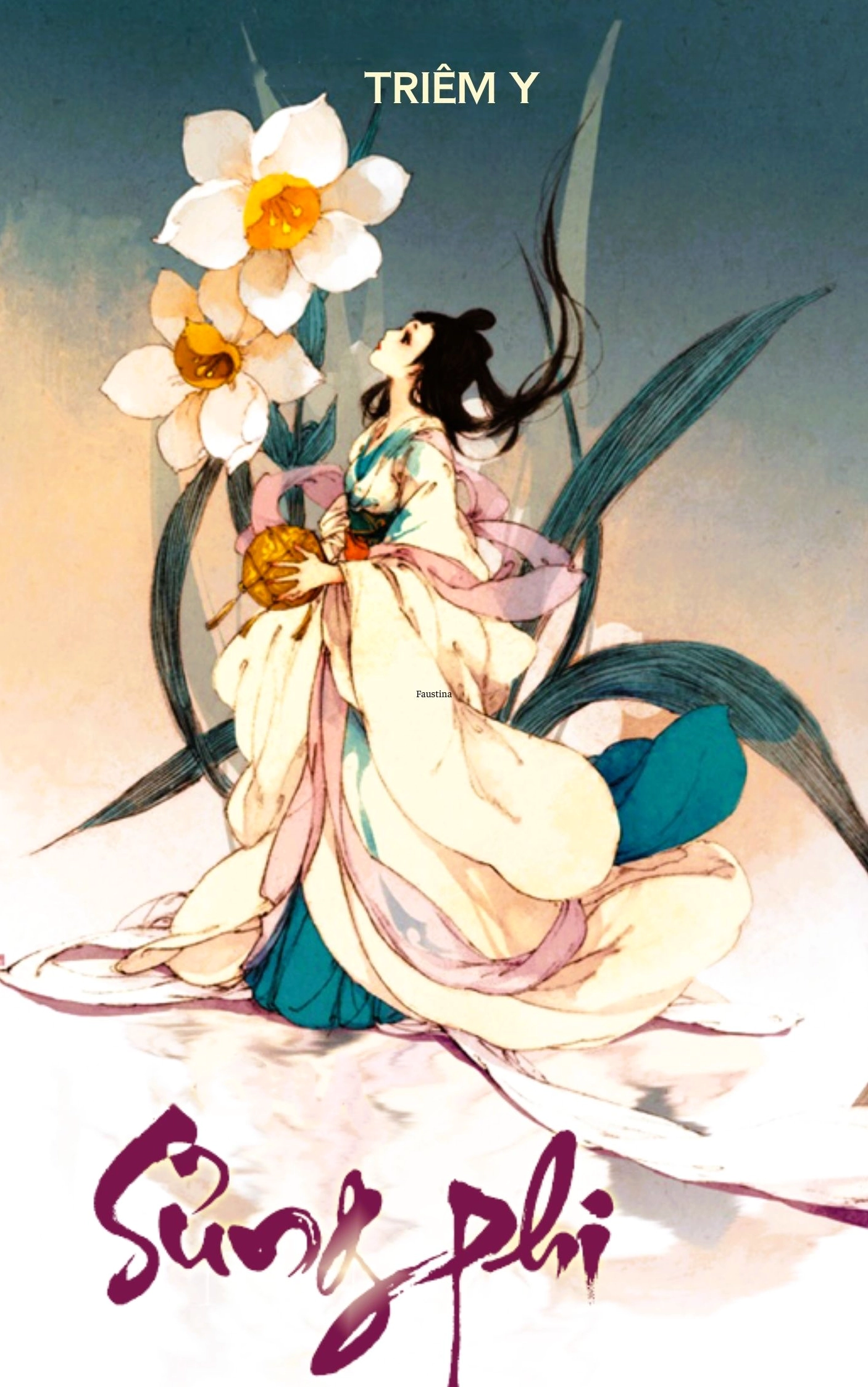 Bìa minh họa chính thức của tác phẩm Sủng phi mang đậm nét cổ phong