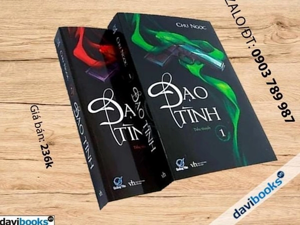 Bìa sách bộ truyện Đạo Tình 2 cuốn