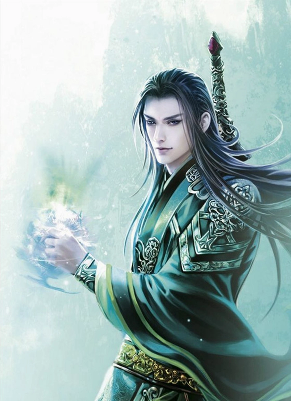 Bìa sách minh họa cho tác phẩm Đa tình kiếm khách vô tình kiếm với hình ảnh lãng tử và thanh đao