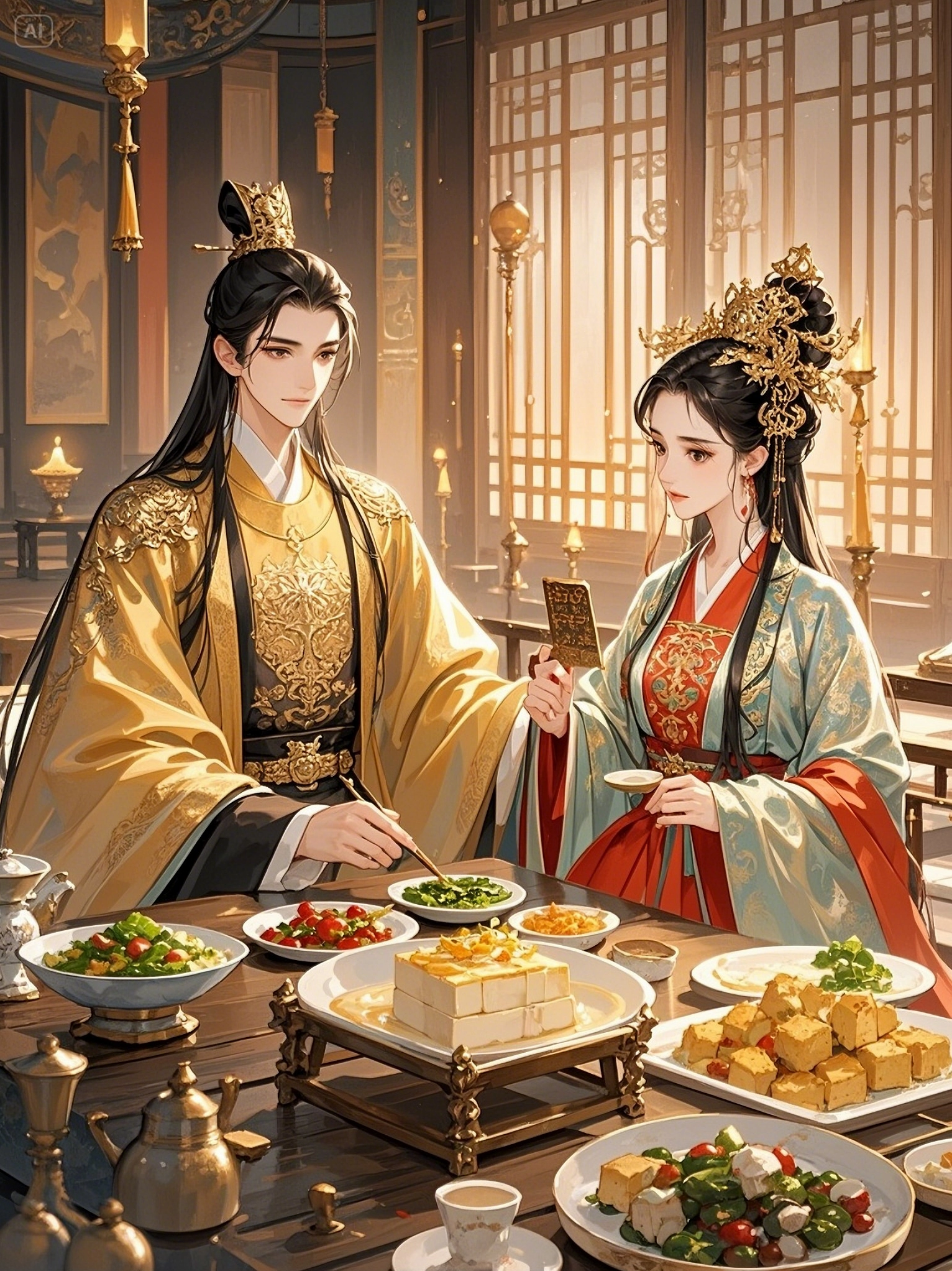 Bìa truyện Hoàng Hậu Xảo Quyệt đầy ấn tượng