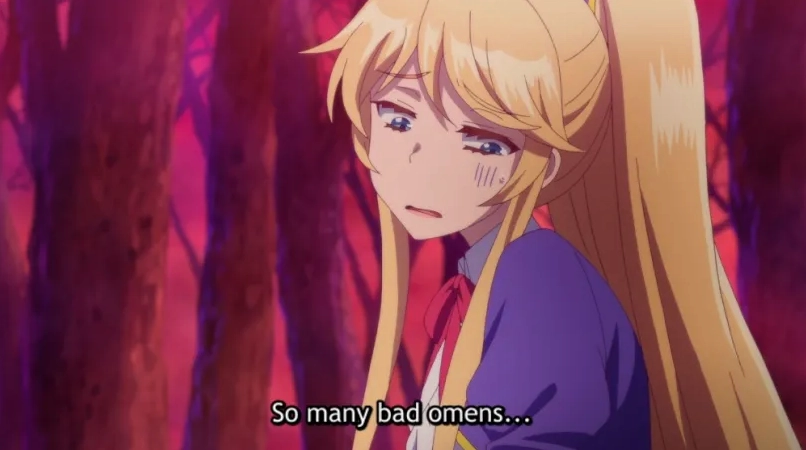 Biểu cảm lo âu của Aileen trước những điềm báo xấu