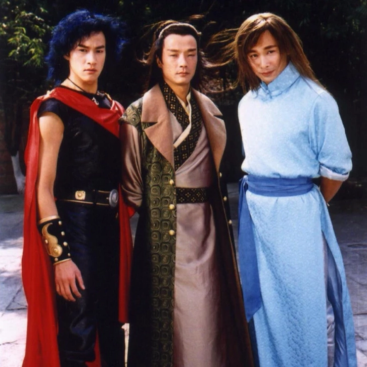 Bộ ba diễn viên Hà Nhuận Đông Vương Hỷ và Triệu Văn Trác