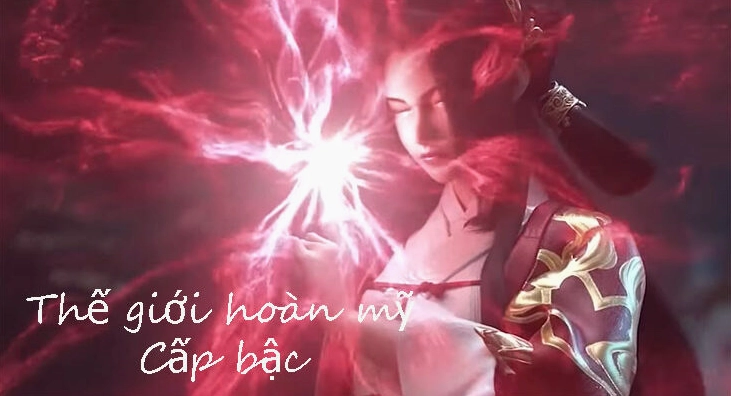 Bức ảnh nền hoành tráng tái hiện lại không gian huyền huyễn của tác phẩm